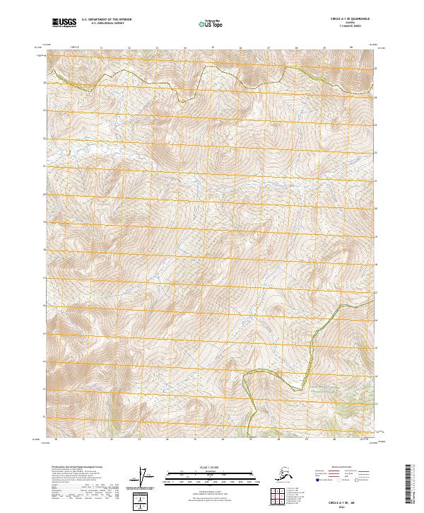 Circle A-1 SE topographic map thumbnail