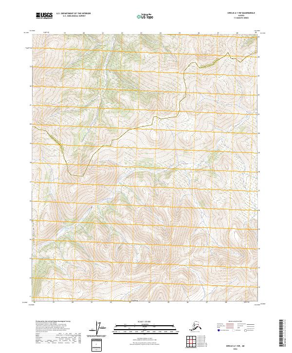 Circle A-1 SW topographic map thumbnail
