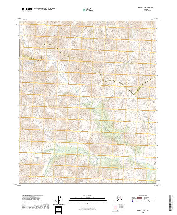 Circle A-2 SE topographic map thumbnail
