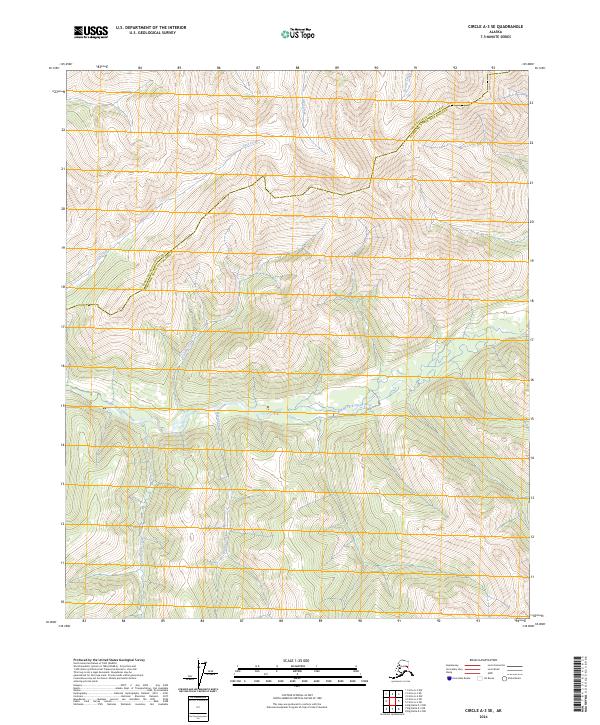 Circle A-3 SE topographic map thumbnail
