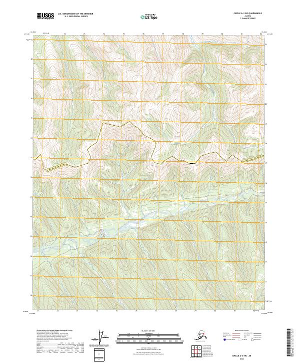 Circle A-3 SW topographic map thumbnail