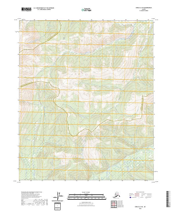 Circle A-4 SE topographic map thumbnail