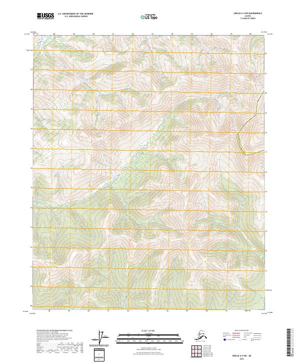 Circle A-4 SW topographic map thumbnail