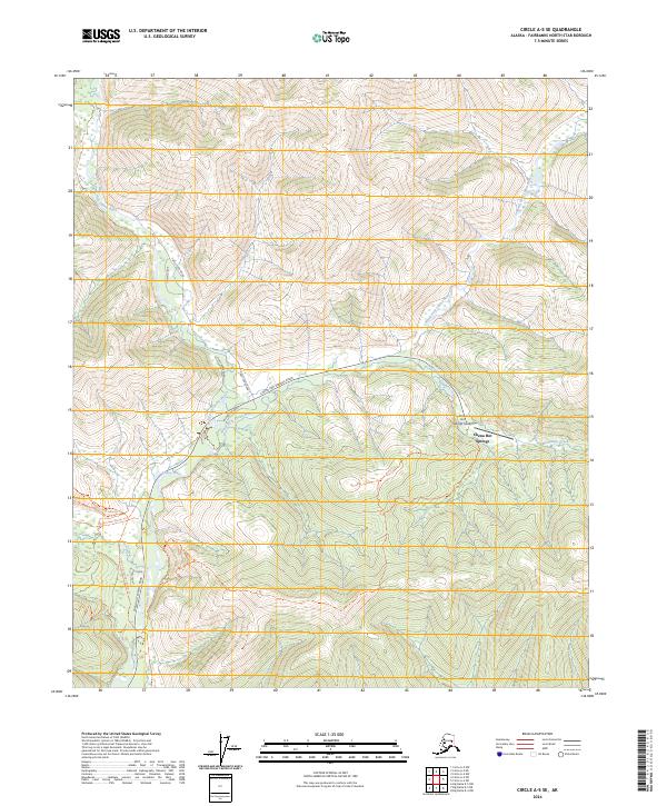Circle A-5 SE topographic map thumbnail