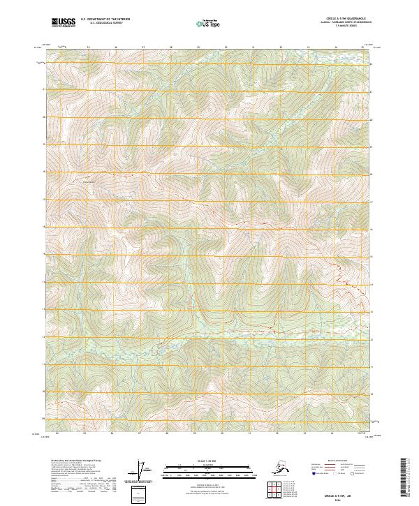 Circle A-5 SW topographic map thumbnail