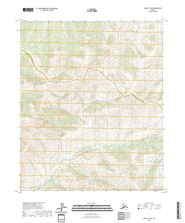 Circle A-4 NW topographic map thumbnail