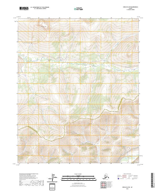 Circle B-6 SW topographic map thumbnail