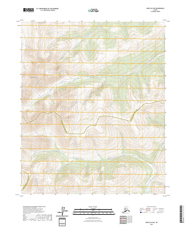 Circle B-5 NW topographic map thumbnail