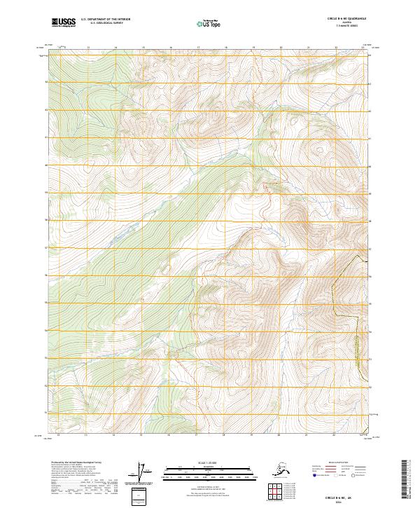 Circle B-6 NE topographic map thumbnail