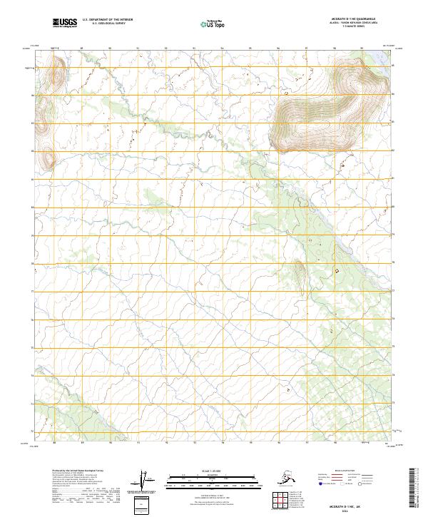 McGrath D-1 NE 2024 topographic map thumbnail