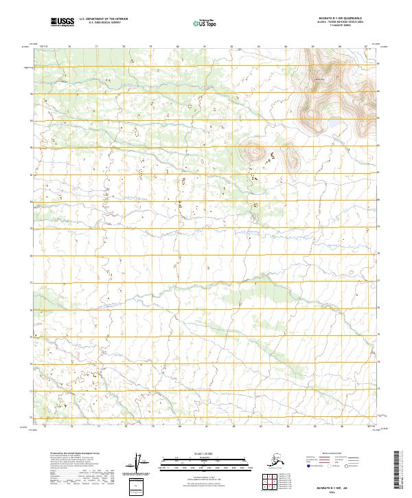 McGrath D-1 NW 2024 topographic map thumbnail