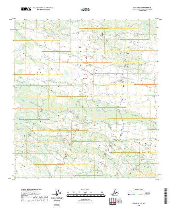 McGrath D-2 NE 2024 topographic map thumbnail