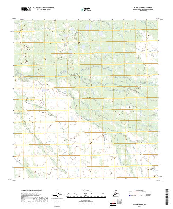 McGrath D-2 NW 2024 topographic map thumbnail