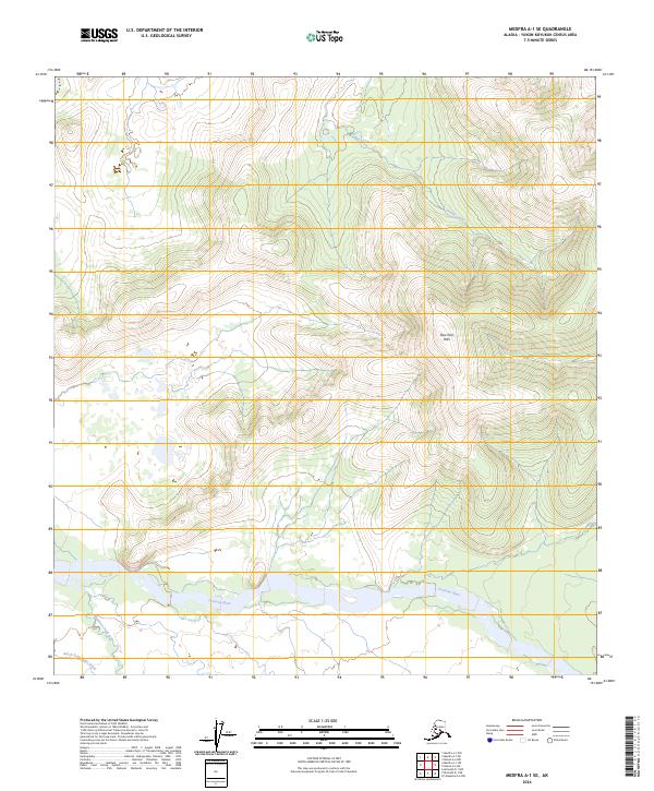 Medfra A-1 SE topographic map thumbnail