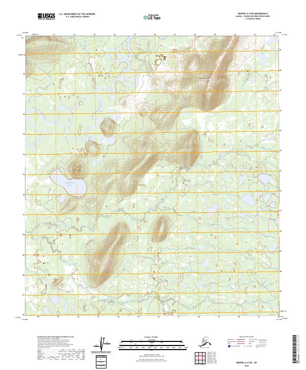 Medfra A-2 SW topographic map thumbnail
