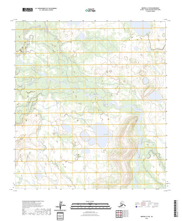 Medfra A-2 NE topographic map thumbnail