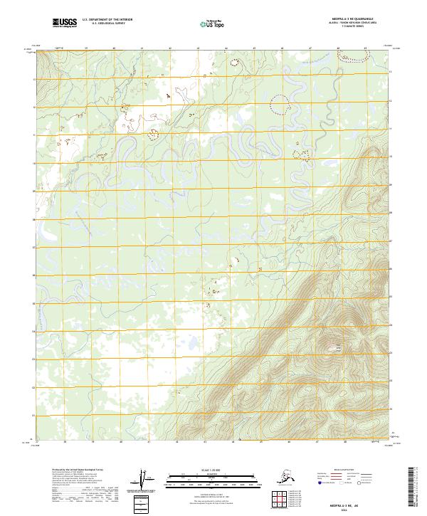 Medfra A-3 NE topographic map thumbnail