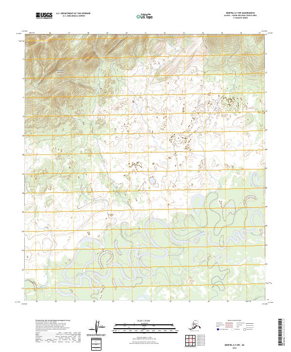 Medfra A-3 NW topographic map thumbnail