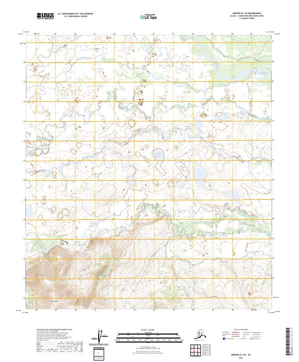 Medfra B-1 SE topographic map thumbnail