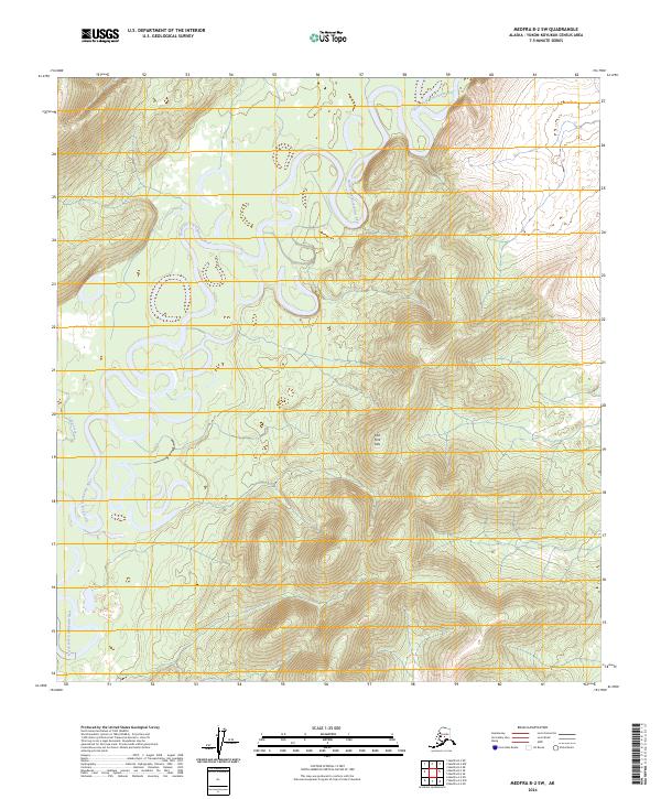 Medfra B-2 SW topographic map thumbnail