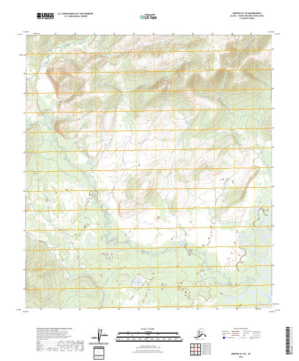 Medfra B-3 SE topographic map thumbnail
