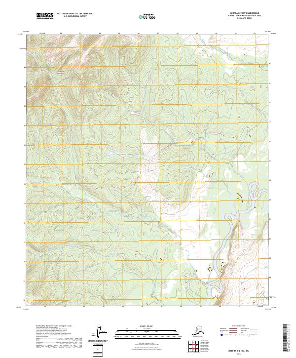 Medfra B-2 NW 2024 topographic map thumbnail