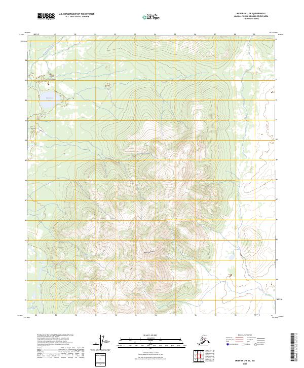 Medfra C-1 SE topographic map thumbnail