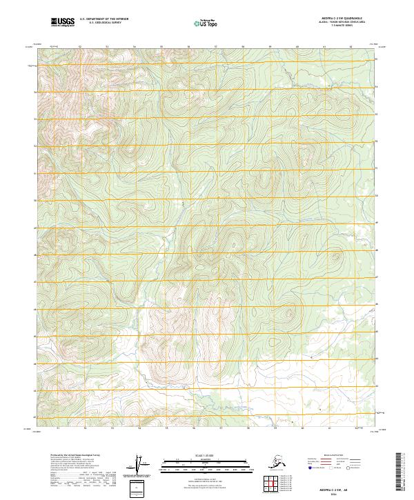 Medfra C-2 SW topographic map thumbnail