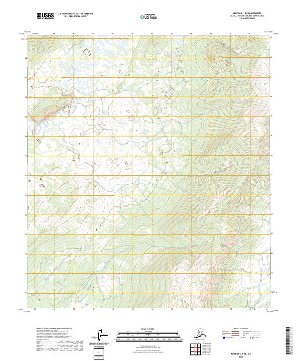 Medfra C-1 NE topographic map thumbnail