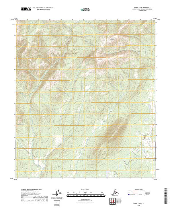 Medfra C-2 NE topographic map thumbnail