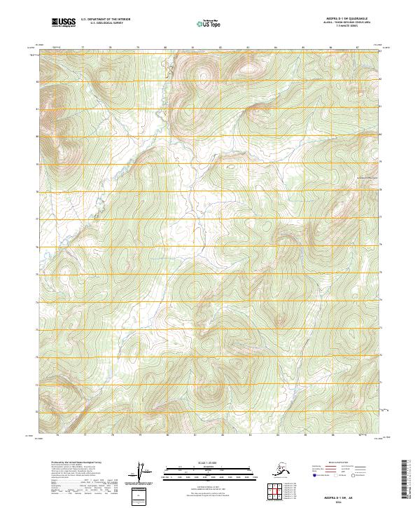 Medfra D-1 SW topographic map thumbnail
