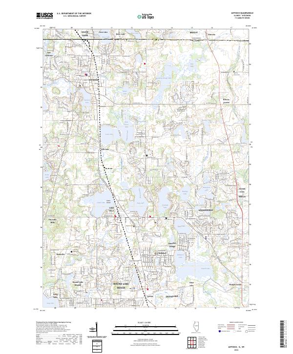 Antioch topographic map thumbnail