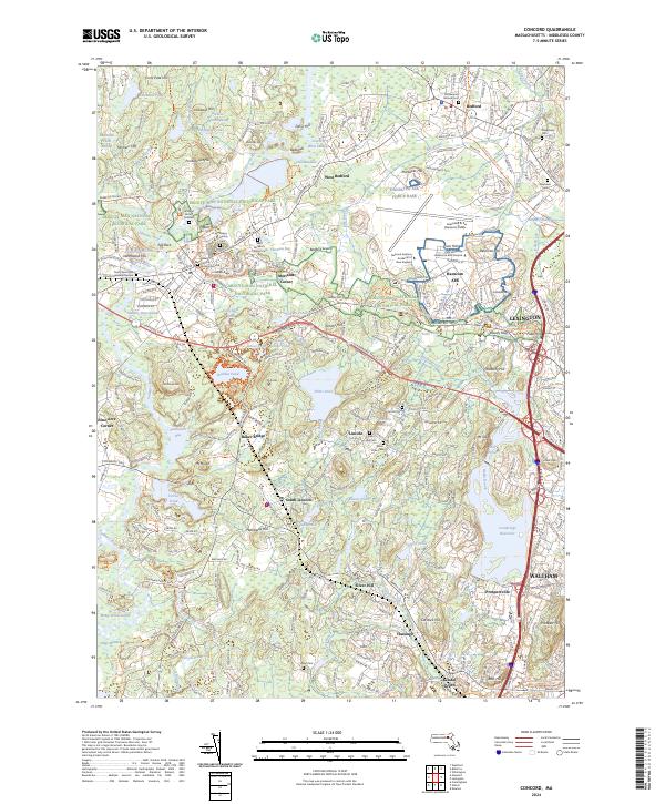 Concord topographic map thumbnail
