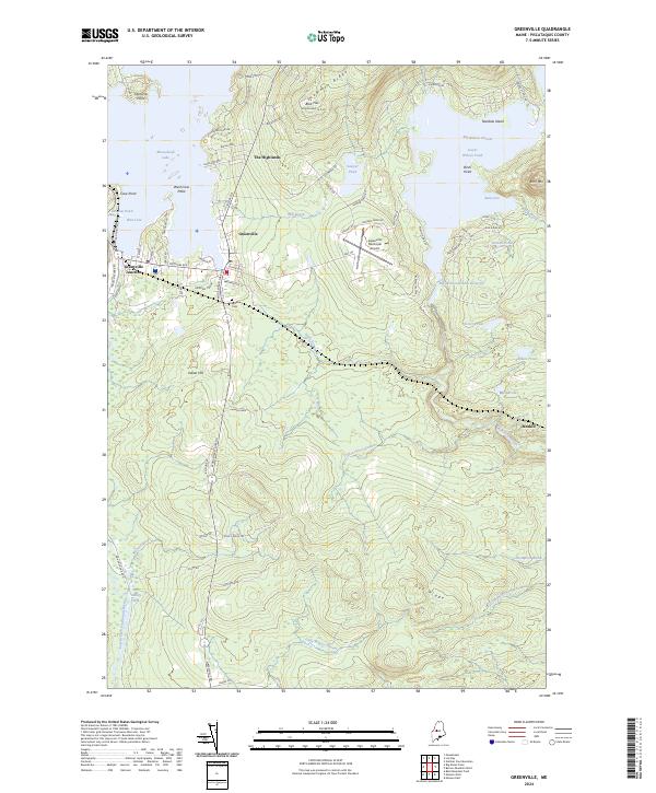 Greenville topographic map thumbnail