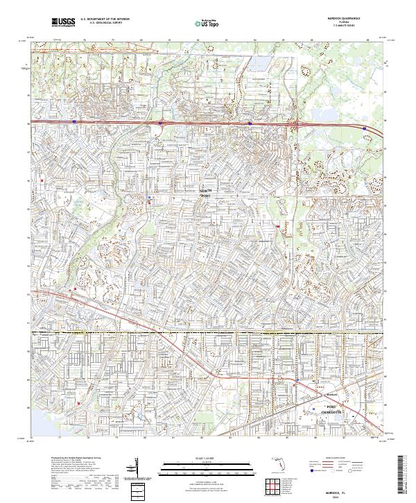 Murdock topographic map thumbnail