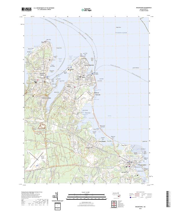 Edgartown topographic map thumbnail