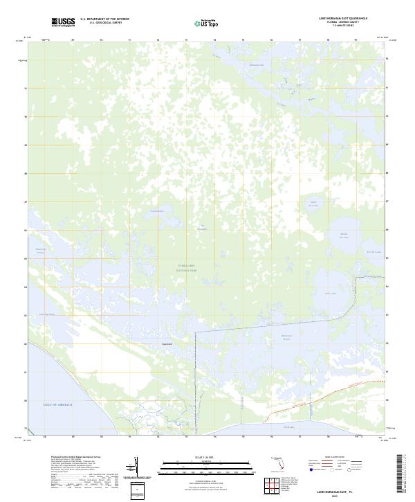 Lake Ingraham East topographic map thumbnail
