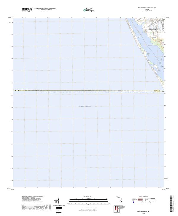 Englewood NW topographic map thumbnail