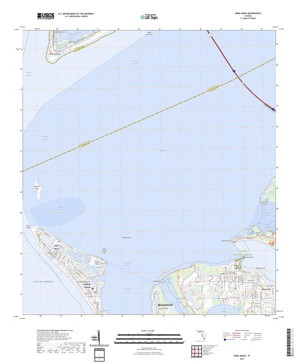 Anna Maria topographic map thumbnail