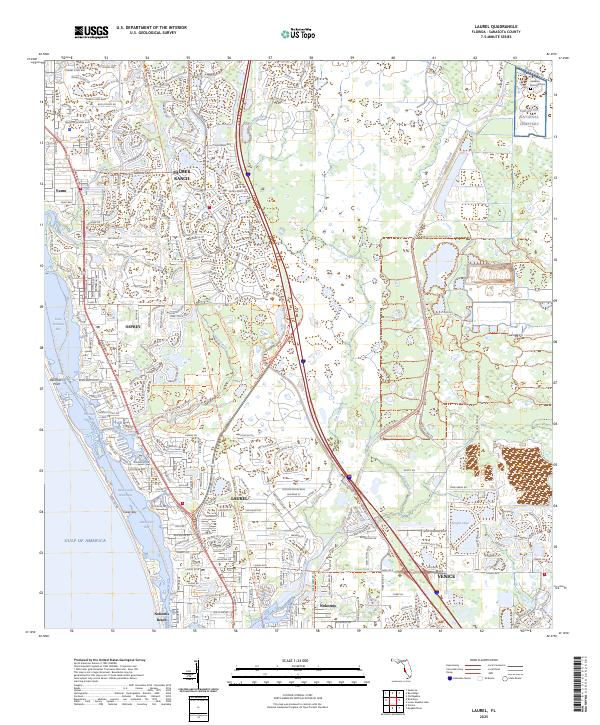 Laurel topographic map thumbnail