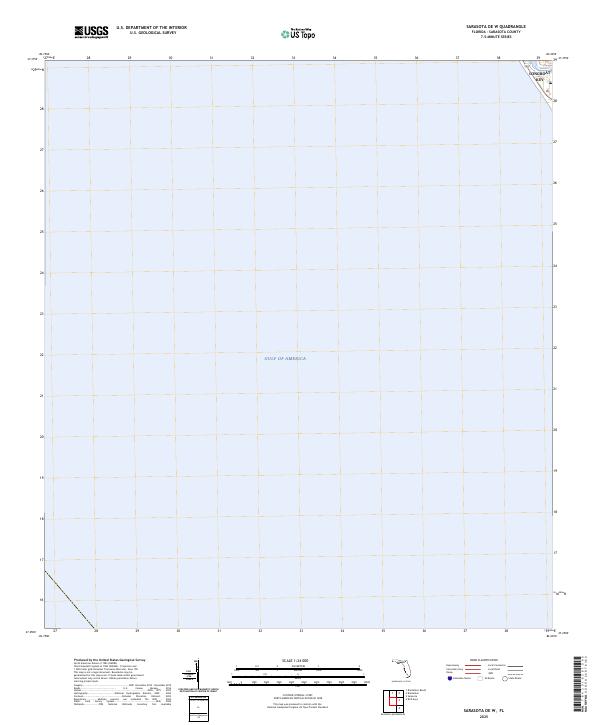 Sarasota OE W topographic map thumbnail