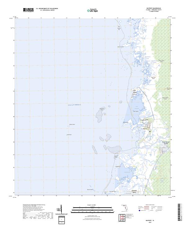 Bayport topographic map thumbnail