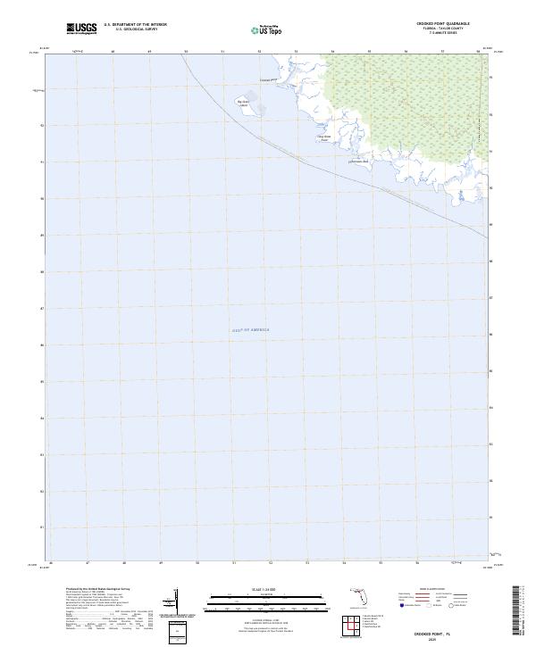 Crooked Point topographic map thumbnail