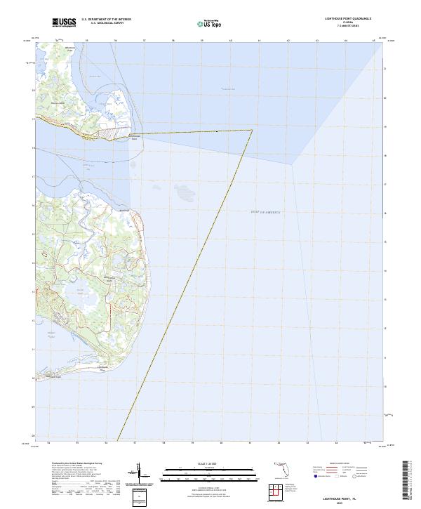 Lighthouse Point topographic map thumbnail