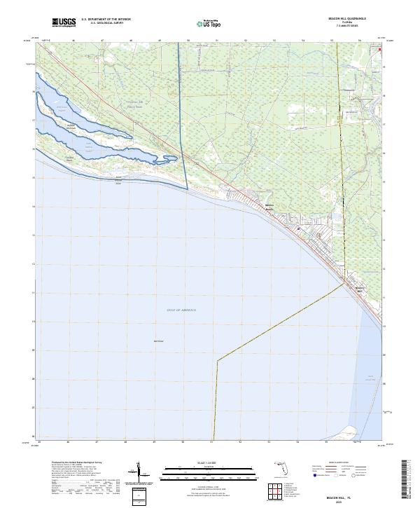 Beacon Hill topographic map thumbnail