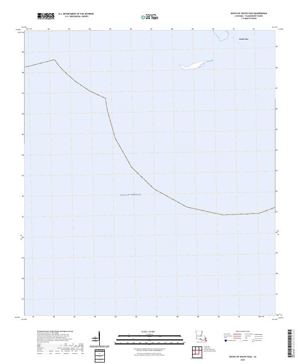 South of South Pass topographic map thumbnail