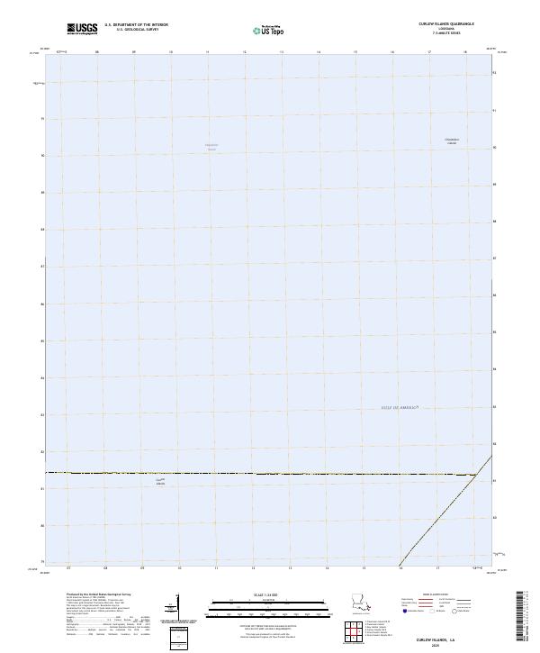 Curlew Islands topographic map thumbnail
