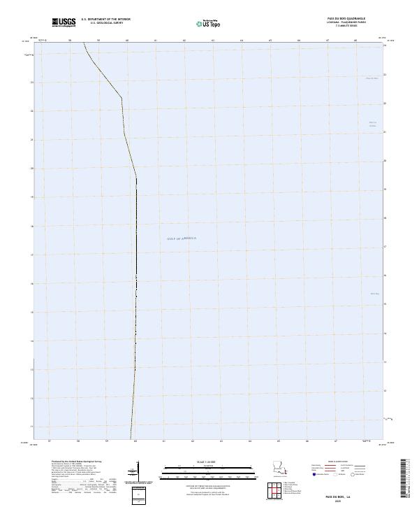 Pass du Bois topographic map thumbnail