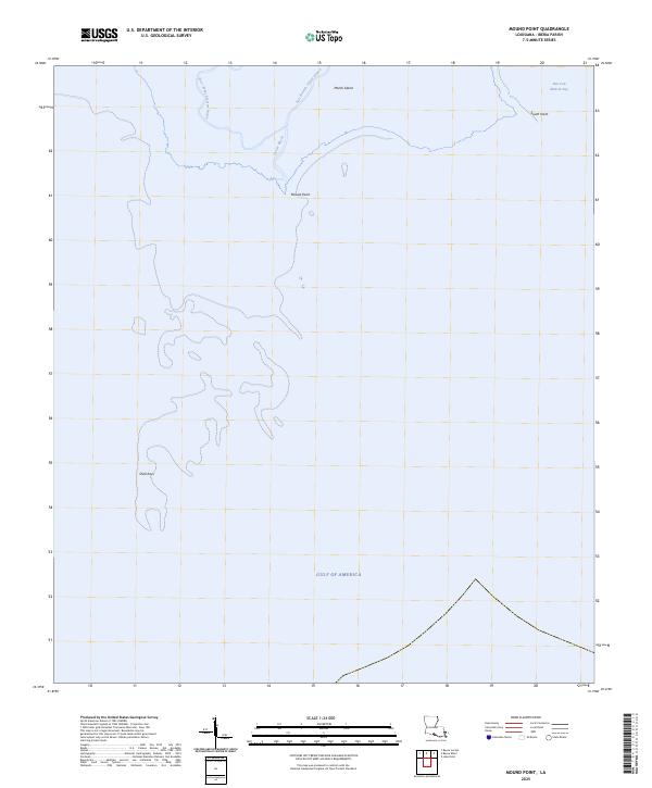 Mound Point topographic map thumbnail