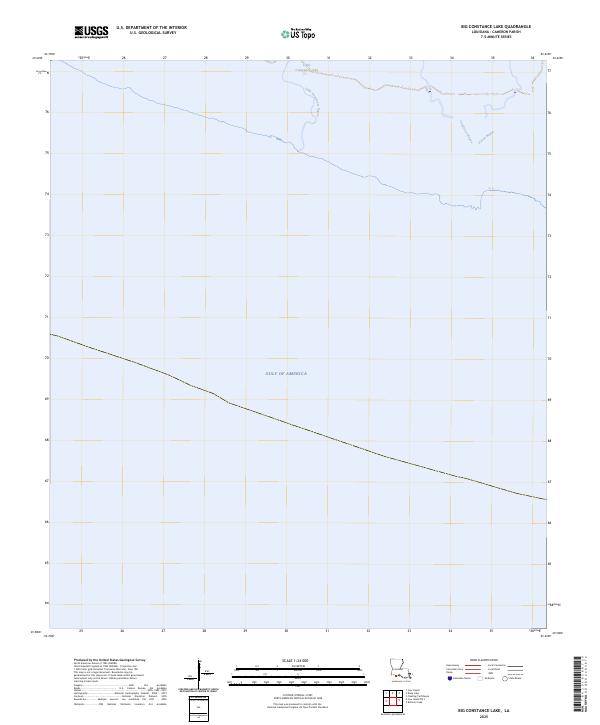 Big Constance Lake topographic map thumbnail